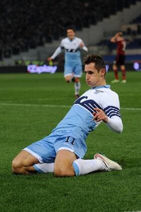 Miroslav Klose Lazio Goal celebration Roma 24-01-2015 Stadio Olimpico, Football Calcio Serie A Lazio Roma - AC Milan. andreaxstaccioli