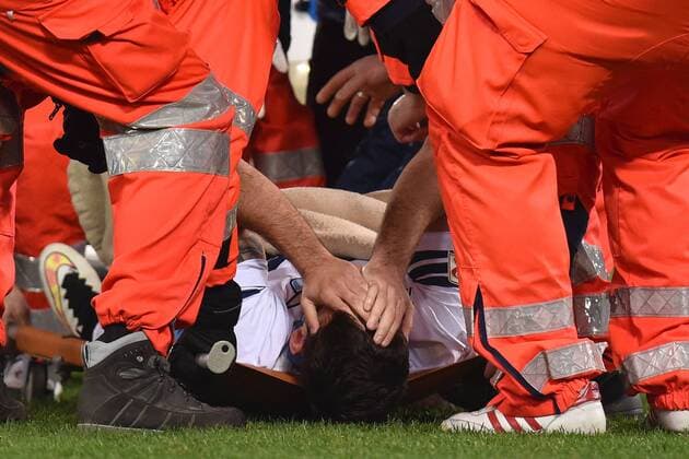 Djordjevic Filip . Injured - Serie A Lazio Rom - Milan AC - Foto AndreaxStaccioli Insidefoto andreaxstaccioli