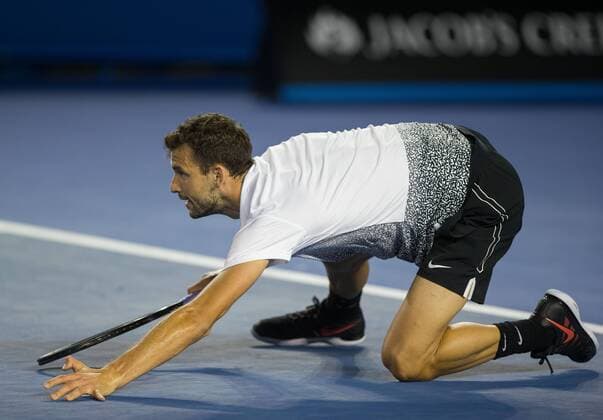 Grigor, Dimitrov - Australian Open 2015 - Ambience- - Melbourne Park Tennis Centre - Melbourne - Victoria - Australia