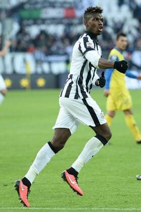 Mg Torino 25 01 2015 - campionato di calcio serie A Juventus Turin vs Chievo Verona: Torjubel Paul Pogba 