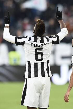 Mg Torino 25 01 2015 - campionato di calcio serie A Juventus Turin vs Chievo Verona: Torjubel Paul Pogba 