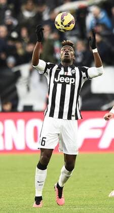 Mg Torino 25 01 2015 - campionato di calcio serie A Juventus Turin vs Chievo Verona: Paul Pogba 