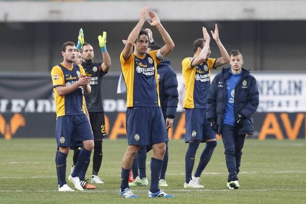 IPP20150125 Football - soccer: Serie A, Hellas Verona vs Atalanta Bergamo, luca toni xHOCHxZWEIx xItalyxPhotoxPressx 
