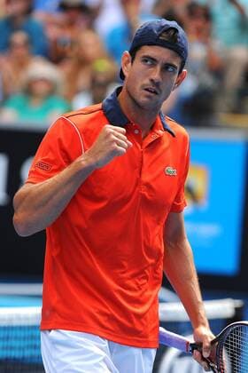 Guillermo Garcia Lopez (ESP) TENNIS : Open d Australie - Melbourne - 26 01 2015 TennisMagazine Panoramlc 