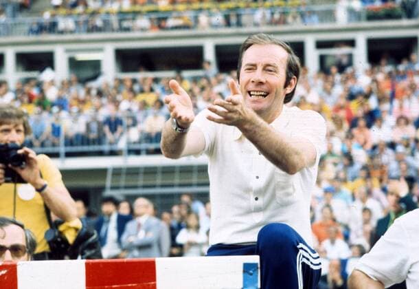 Trainer Dietrich Weise (Eintracht Frankfurt)