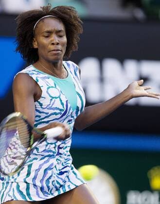 TENNIS - WTA Tennis Damen Australian Open 2015 MELBOURNE,AUSTRALIA,26.JAN.15 - TENNIS - WTA World Tour, Grand Slam, Australian Open. Image shows Venus Williams (USA).