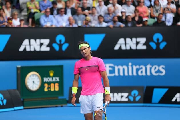 Rafael Nadal (ESP), JANUARY 27, 2015 - Tennis : 2015 Australian Open tennis tournament Men s quarter-final in Melbourne, Australia. Noxthirdxpartyxsales  (umqa020534)