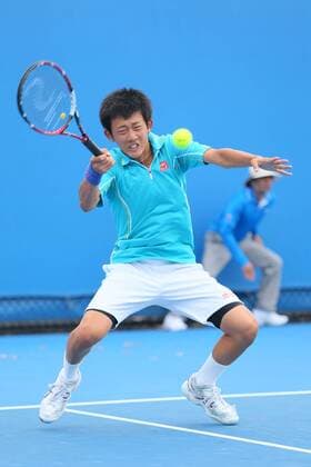 Yuya Ito (JPN), JANUARY 27, 2015 - Tennis : 2015 Australian Open tennis tournament Junior boy s doubles Round 2 in Melbourne, Australia. NoxThirdxPartyxSales  (umqa020537)