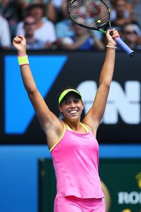 Madison Keys (USA), JANUARY 28, 2015 - Tennis : 2015 Australian Open tennis tournament Women s singles quarter-final in Melbourne, Australia. Noxthirdxpartyxsales  (umqa020614)
