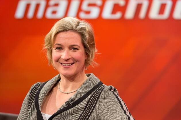 Claudia Pechstein (Eisschnelllaeuferin) Menschen bei Maischberger, Fernsehen, Showbuisiness, 27.01.2015 , EP_JSE