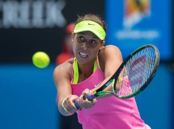 Madison Keys (USA) Tennis - Australian Open 2015 - Grand Slam ATP Tennis Herren WTA Tennis Damen - Melbourne Olympic Park - Melbourne - Victoria - Australia - 28 January 2015.