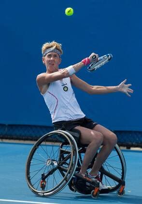 Sabine Ellerbrock (GER) Tennis - Australian Open 2015 - Grand Slam ATP Tennis Herren WTA Tennis Damen - Melbourne Olympic Park - Melbourne - Victoria - Australia - 28 January 2015.