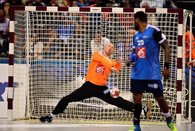 Thierry Omeyer (fra) HANDBALL Frankreich vs Slowenien - WM - Doha 2015 - 28 01 2015 AnthonyBIBARD FEPx 
