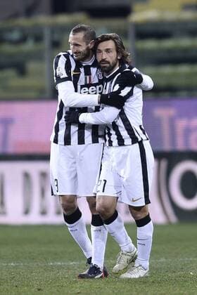 Coppa Italia FC Parma-Juventus Turin Giorgio Chiellini-Andrea Pirlo 