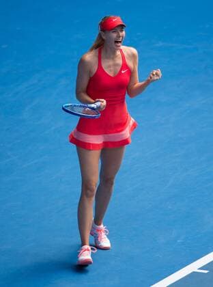 Maria Sharapova (RUS) Tennis - Australian Open 2015 - Grand Slam ATP Tennis Herren WTA Tennis Damen - Melbourne Olympic Park - Melbourne - Victoria - Australia - 29 January 2015.