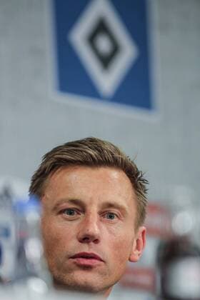 Deutschland, Hamburg , Imtech Arena, Fussball, 1. Bundesliga, Saison 2014 2015 , Hamburger SV , Vorstellung der alten Neuverpflichtung Ivica Olic (HSV)
