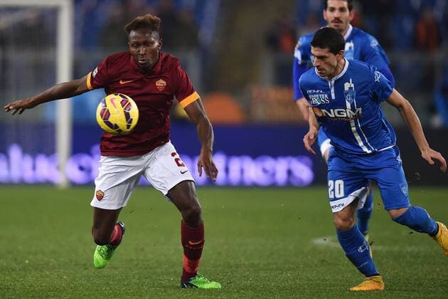 Mapou Yanga-Mbiwa Roma, Manuel Pucciarelli Empoli Serie A AS Rom - FC Empoli andreaxstaccioli