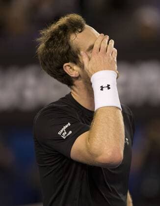 Andy Murray (GBR) Tennis - Australian Open 2015 - Grand Slam ATP Tennis Herren