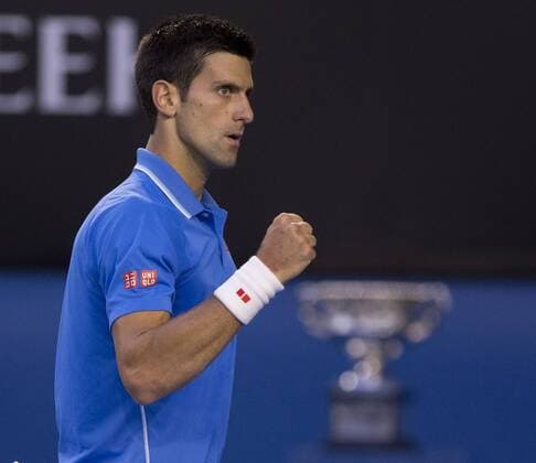 Novak Djokovic (SRB) Tennis - Australian Open 2015 - Grand Slam ATP Tennis Herren