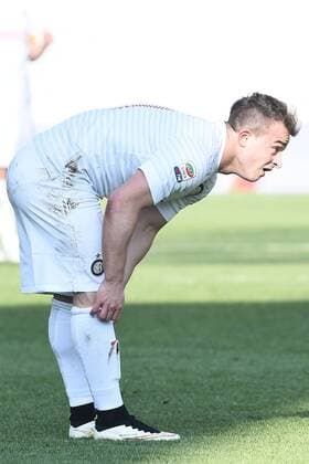 Aktuell Fußball, Italien, Serie A, Sassuolo Calcio - Inter Mailand Serie A US Sassuolo Calcio - Inter Mailand Xherdan Shaqiri 