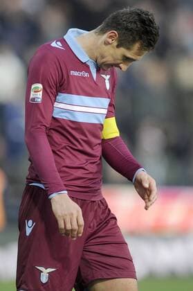 Aktuell Fußball, Italien, Serie A, AC Cesena - Lazio Rom Miroslav Klose Lazio Delusione Dejection Serie A AC Cesena - Lazio Rom fnozxinside
