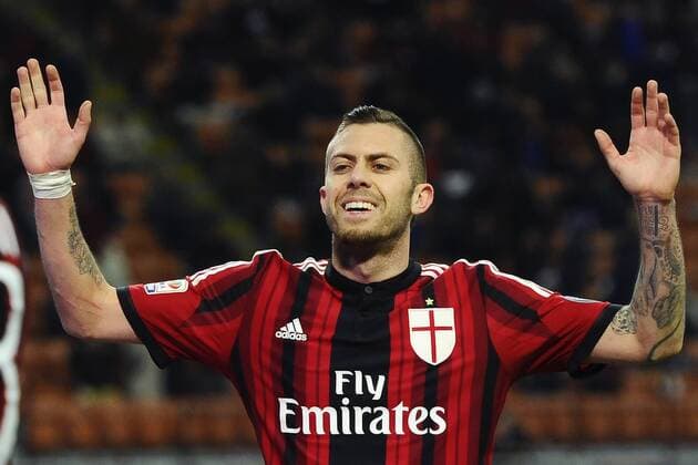 Aktuell Fußball, Italien, Serie A, AC Mailand - FC Parma Jeremy Menez Milan Serie A AC Mailand - FC Parma giuseppexceleste