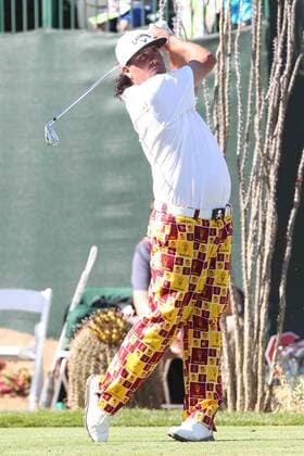Feb. 1, 2015 - Scottsdale, Arizona, United States - Pat Pererz tees off the 16th hole during the final round of the Waste Management Phoenix Open at TPC at Scottsdale. PGA Golf Herren Golf 2015 - Waste Management Phoenix Open - Final Round - ZUMAw109