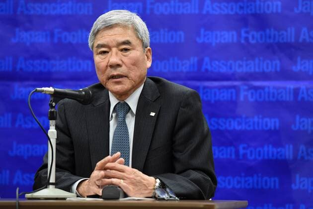 Kuniya Daini (JPN), FEBRUARY 3, 2015 - Football Entlassung von Japan s Nationaltrainer XJavierXAguirreX wird verkündet PK Pressekonferenz at JFA House in Tokyo, Japan.  (umqa020717)