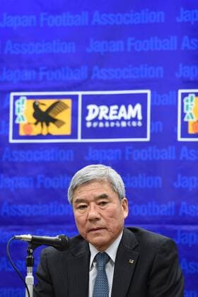 Kuniya Daini (JPN), FEBRUARY 3, 2015 - Football Entlassung von Japan s Nationaltrainer XJavierXAguirreX wird verkündet PK Pressekonferenz at JFA House in Tokyo, Japan.  (umqa020728)