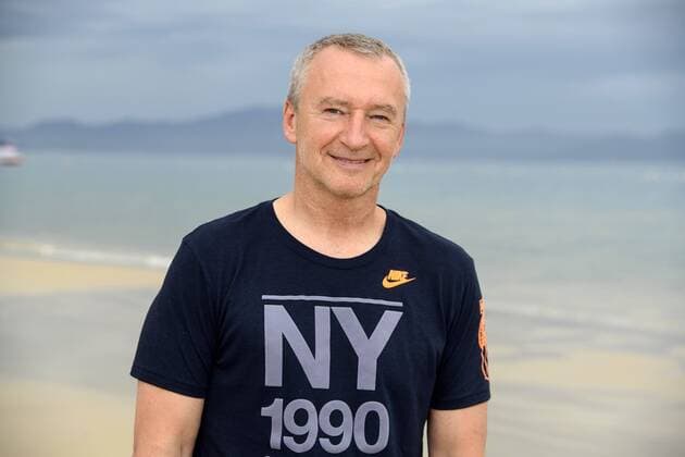ROGER WITTMANN AM STRAND VON FLORIANAPOLIS