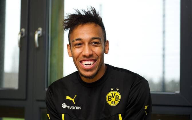 Donnerstag 13.02.2014, Saison 2013 2014, BV Borussia Dortmund, Interview mit Pierre-Emerick Aubameyang (BVB) DeFodi01001050851