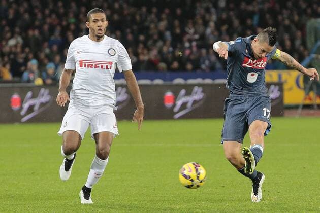 Marek Hamsik Napoli, Napoli 04-02-2015 Stadio San Paolo Football Calcio Coppa Italia - Italy Cup. SSC Neapel vs Inter Mailand cesarexpurini
