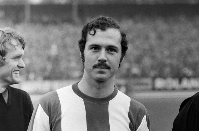 Fussball 1. Bundesliga Saison GER 1970 1971 1. FC Köln - Bayern München 14. Spieltag 07.11.1970 Franz BECKENBAUER (FC Bayern München) im Portrait. xxNOxMODELxRELEASExx