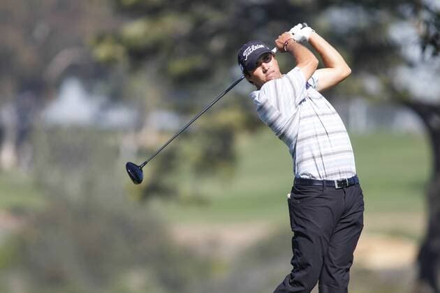 February 6, 2015: Martin Flores tees off on the 5th hole on the Torrey Pines Golf Course (South) at the Farmers Insurance Open in San Diego, Ca. GOLF: FEB 06 PGA Golf Herren - Farmers Insurance Open - Second Round Icon150206250 EDITORIAL USE ONLY