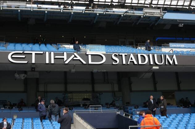 07.02.2015. Manchester, England. Barclays Premier League. Manchester City versus Hull City. The stadium starts to fill up pre-game xAlanxMartinx  ActionPlus11595300