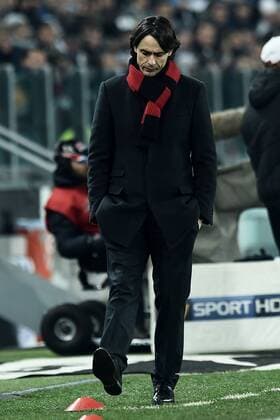 Mg Torino 07 02 2015 - campionato di calcio serie A Juventus Turin vs AC Mailand: Filippo Inzaghi 