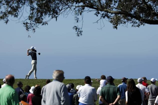 February 7, 2015: Brendan Steele during the third round of the Farmers Insurance Open at Torrey Pines in La Jolla, CA. GOLF: FEB 07 PGA Golf Herren - Farmers Insurance Open - Third Round Icon269150207015 EDITORIAL USE ONLY