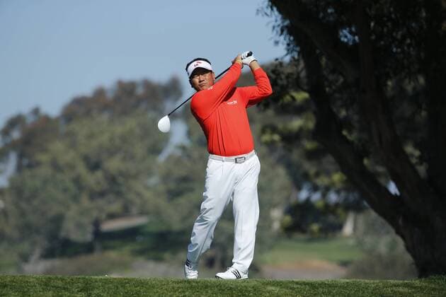 February 7, 2015: K.J. Choi during the third round of the Farmers Insurance Open at Torrey Pines in La Jolla, CA. GOLF: FEB 07 PGA Golf Herren - Farmers Insurance Open - Third Round Icon269150207027 EDITORIAL USE ONLY