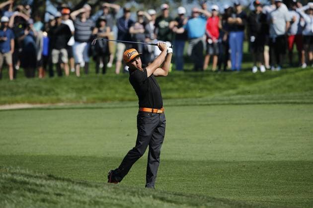February 7, 2015: Rickie Fowler during the third round of the Farmers Insurance Open at Torrey Pines in La Jolla, CA. GOLF: FEB 07 PGA Golf Herren - Farmers Insurance Open - Third Round Icon269150207031 EDITORIAL USE ONLY
