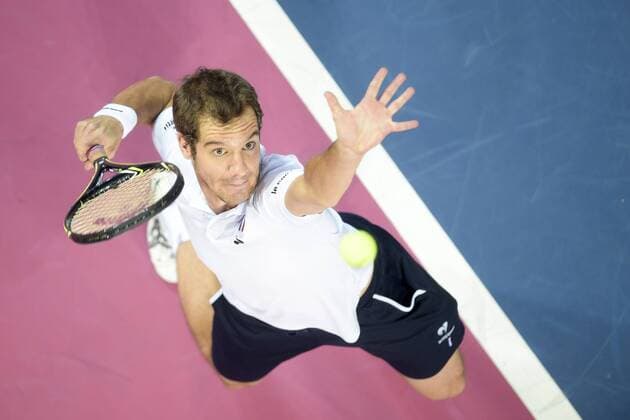 Richard Gasquet (fra) TENNIS : Open Sud De France 2015 - Finale - 08 02 2015 JBAutissier 