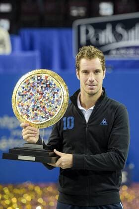 Richard Gasquet (fra) TENNIS : Open Sud De France 2015 - Finale - 08 02 2015 JBAutissier 