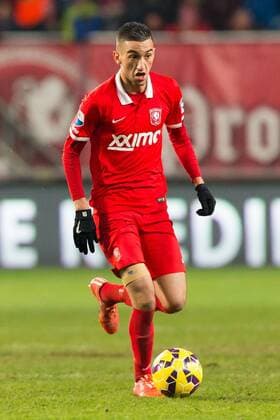 Hakim Ziyech of FC Twente during the Dutch Eredivisie match between FC Twente and Excelsior Rotterdam at the Grolsch Veste on February 7, 2015 in Enschede, The Netherlands FC Twente v Excelsior Rotterdam Dutch Eredivisie 2014 2015 xVIxJanxdenxBreejenxIVx 3516086