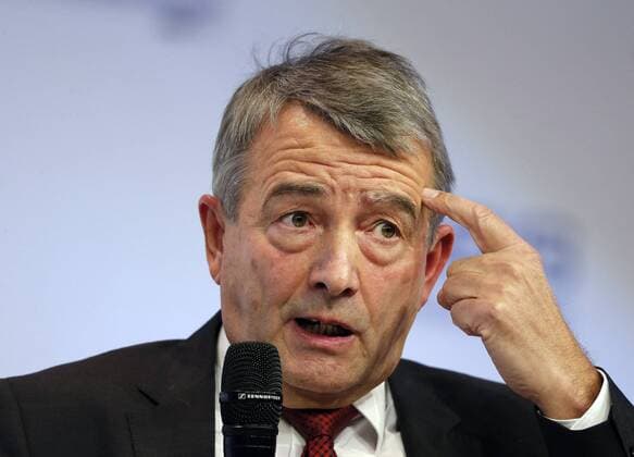 Sportbusiness, Düsseldorf, Deutschland , Internationaler Business Kongress SPOBIS im CCD Kongress Center Düsseldorf auf dem Gelände der Düsseldorfer Messe in Düsseldorf am 10. 02. 2015 Wolfgang NIERSBACH - DFB Präsident