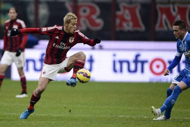 Keisuke Honda Milan Milano 15-02-2015 Stadio Giuseppe Meazza - Football Calcio Serie A AC Mailand vs FC Empoli giuseppexceleste