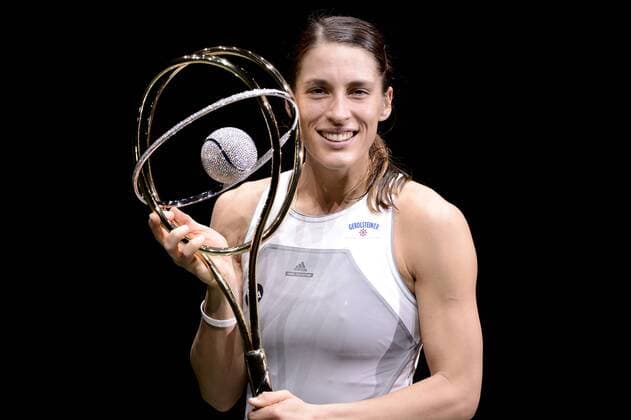 - ANTWERP, BELGIUM: German Andrea Petkovic pictured after the final of the WTA Tennis Damen Antwerp Diamond Games tennis tournament, Sunday 15 February 2015, in Antwerp. DIRKxWAEM  x04569707x