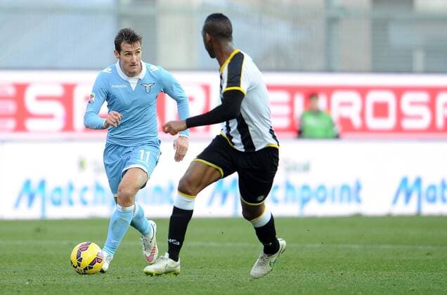 IPP20150215 Football - soccer: Serie A, Lazio Rom, Miroslav Klose. xHOCHxZWEIx xItalyxPhotoxPressx 