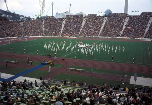 1 Jahr bis WM 2022: Historie, Stadien und Architektur München: Schlussfeier der WM 1974