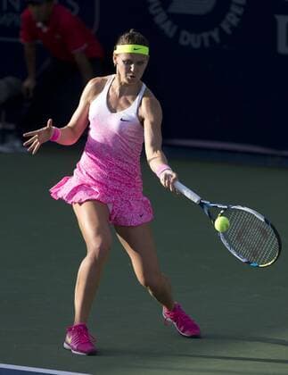 Lucie Safarova (CZE) Tennis - Dubai Tennis Championships 2015 - WTA Tennis Damen - - Dubai - - United Arab Emirates - 16 February 2015.