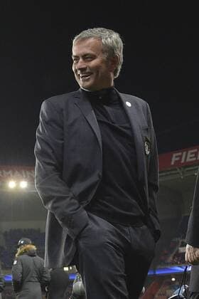 Jose Mourinho - entraineur (chelsea) FOOTBALL : PSG vs Chelsea - League des Champions - 17 02 2015 JBAutissier Panoramic 