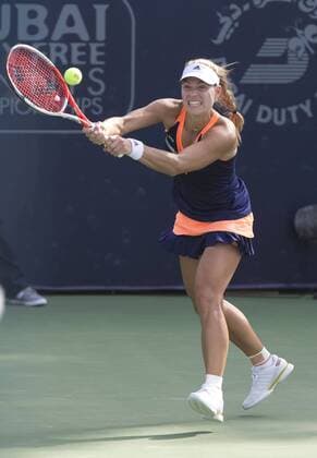 Angelique Kerber (GER) Tennis - Dubai Tennis Championships 2015 - WTA Tennis Damen - - Dubai - - United Arab Emirates - 18 February 2015.